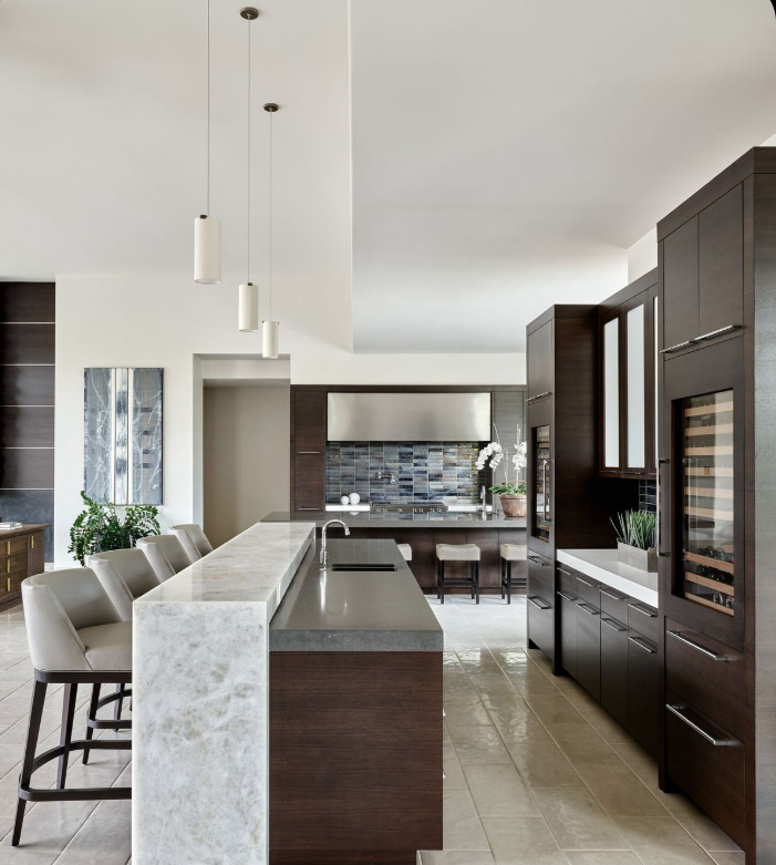 Spacious Basement Kitchen